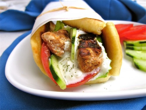 Greek Chicken Wraps - Budget Bytes