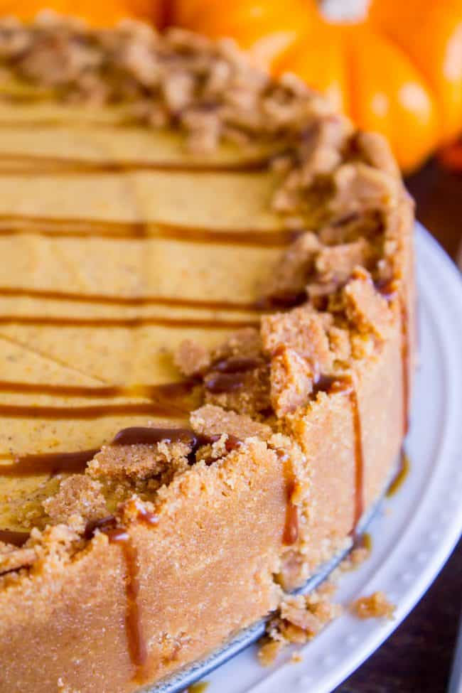 Instant Pot Pumpkin Cheesecake Recipe - Shugary Sweets