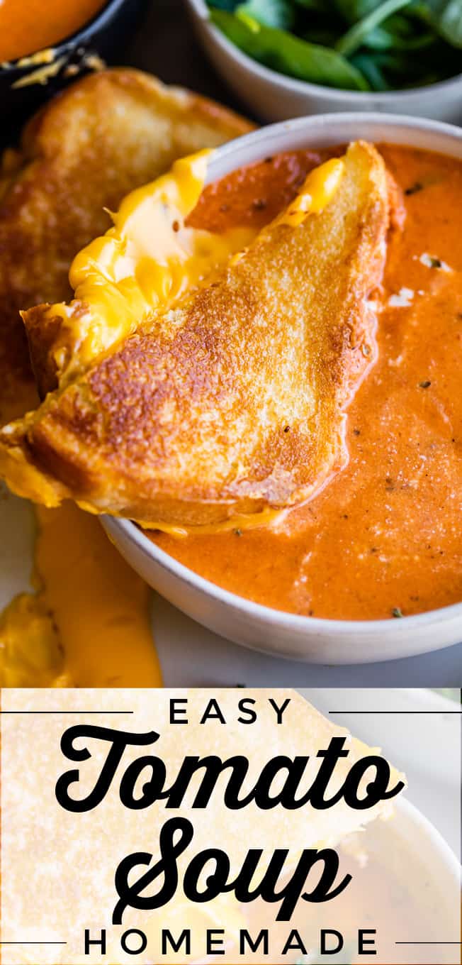 Creamy Homemade Tomato Soup Recipe - The Food Charlatan