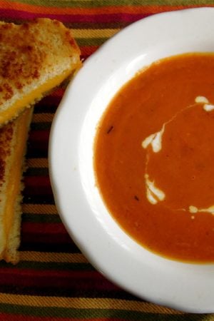 Fire Roasted Tomato Soup from TheFoodCharlatan.com