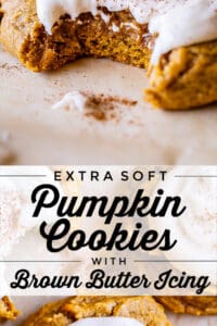 Soft Pumpkin Cookies With Brown Butter Icing The Food Charlatan
