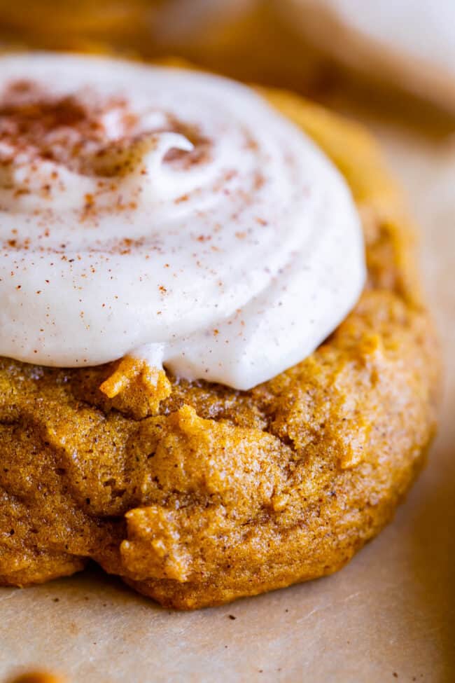 Soft Pumpkin Cookies With Brown Butter Icing The Food Charlatan