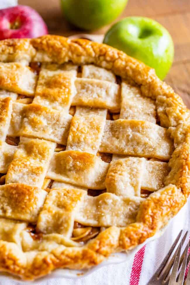 perfect homemade apple pie