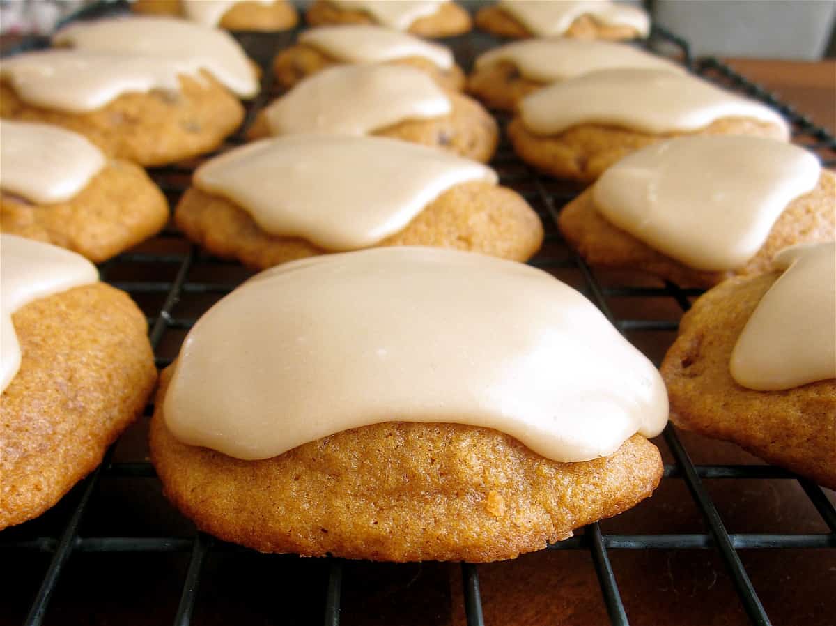 soft pumpkin cookies