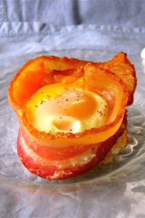 Bacon and Egg Toast Cups from TheFoodCharlatan.com