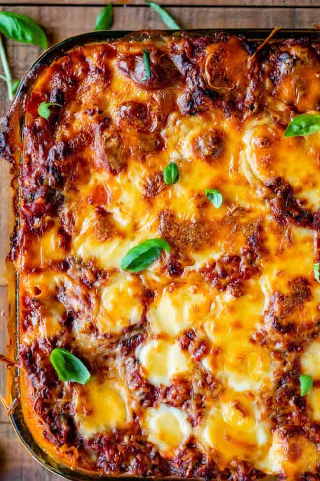 baked ziti with sausage