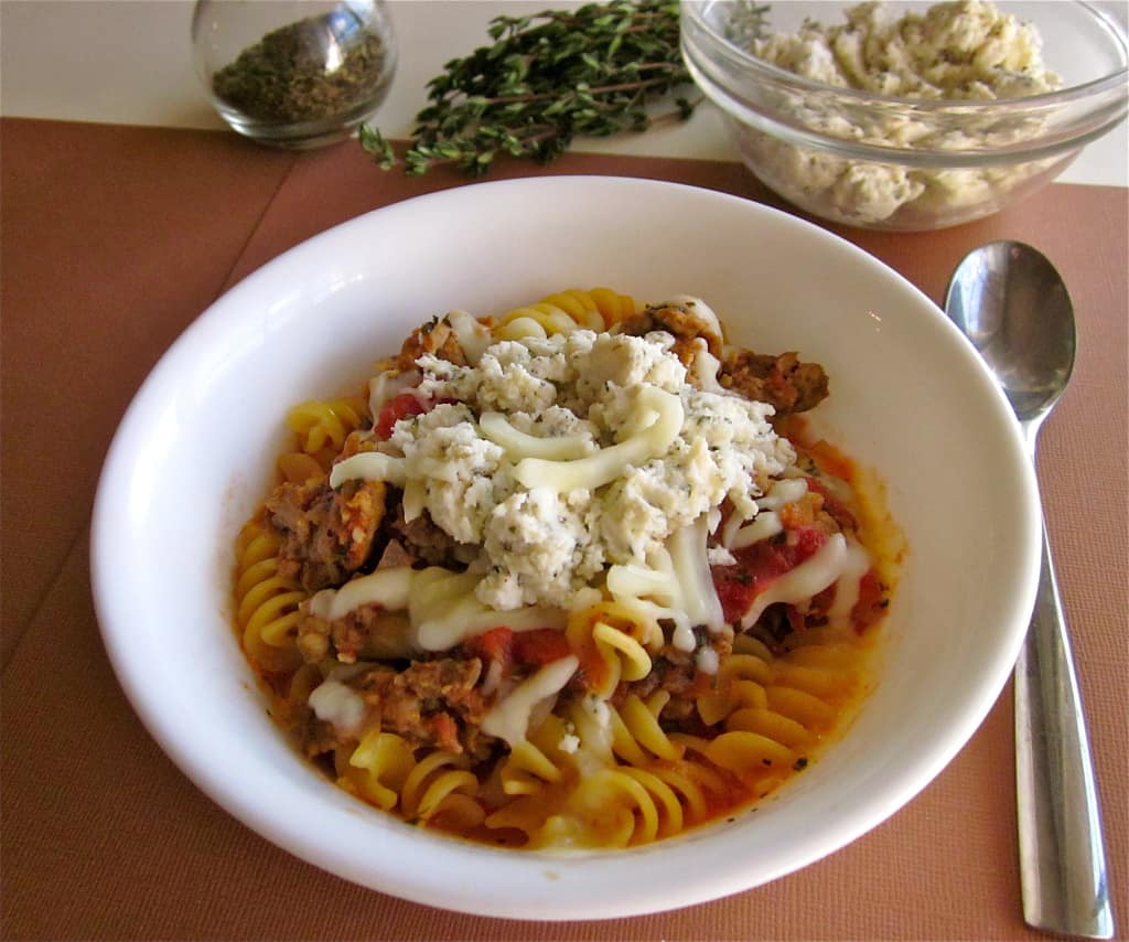 Lasagna Soup from TheFoodCharlatan.com