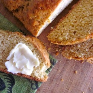 Irish Soda Bread with Browned Butter.