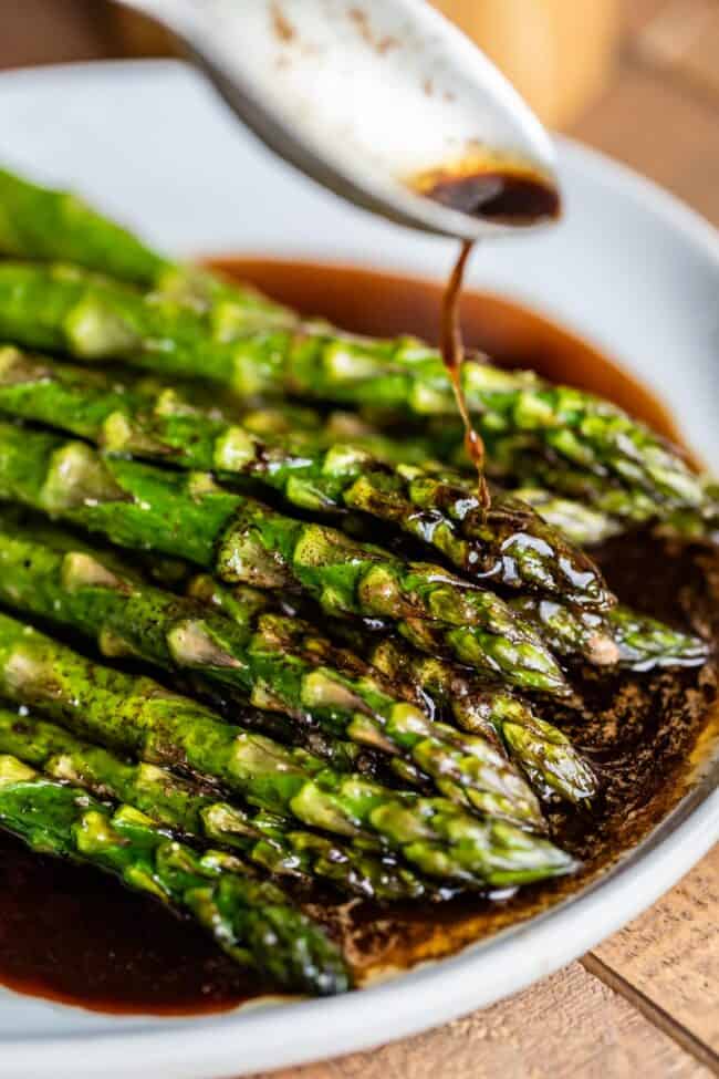 roasted asparagus balsamic