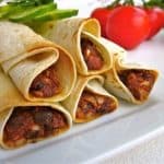 Baked Black Bean Taquitos from TheFoodCharlatan.com