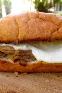 French Dip Sandwiches from TheFoodCharlatan.com