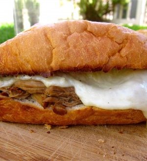 French Dip Sandwiches from TheFoodCharlatan.com