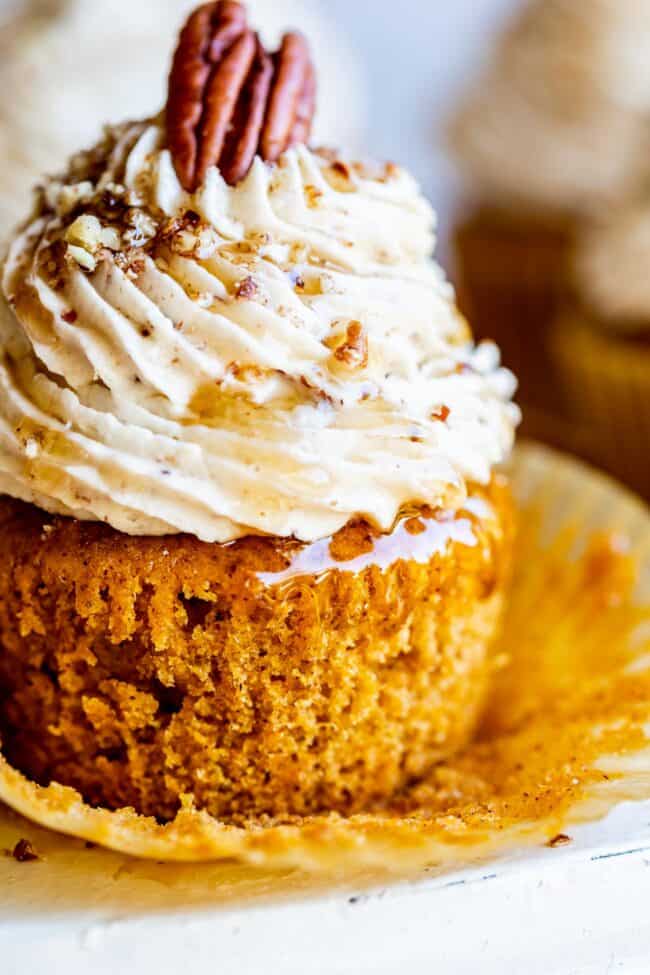 pumpkin cupcakes