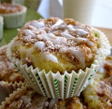 Coffeecake Muffins from TheFoodCharlatan.com