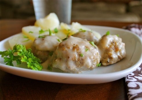 Swedish Meatballs from The Food Charlatan