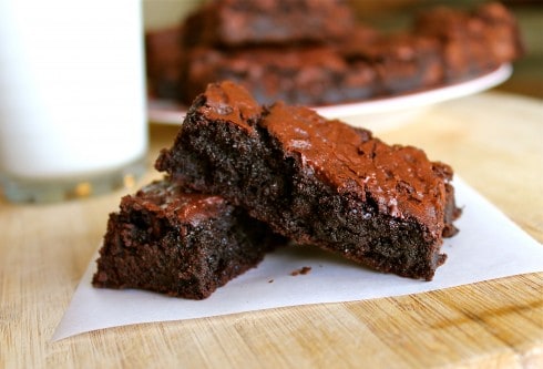 Pumpkin Cream Cheese Swirl Brownies - 18