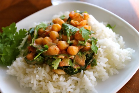 Chickpea Curry with Jasmine Rice  Vegetarian  - 47