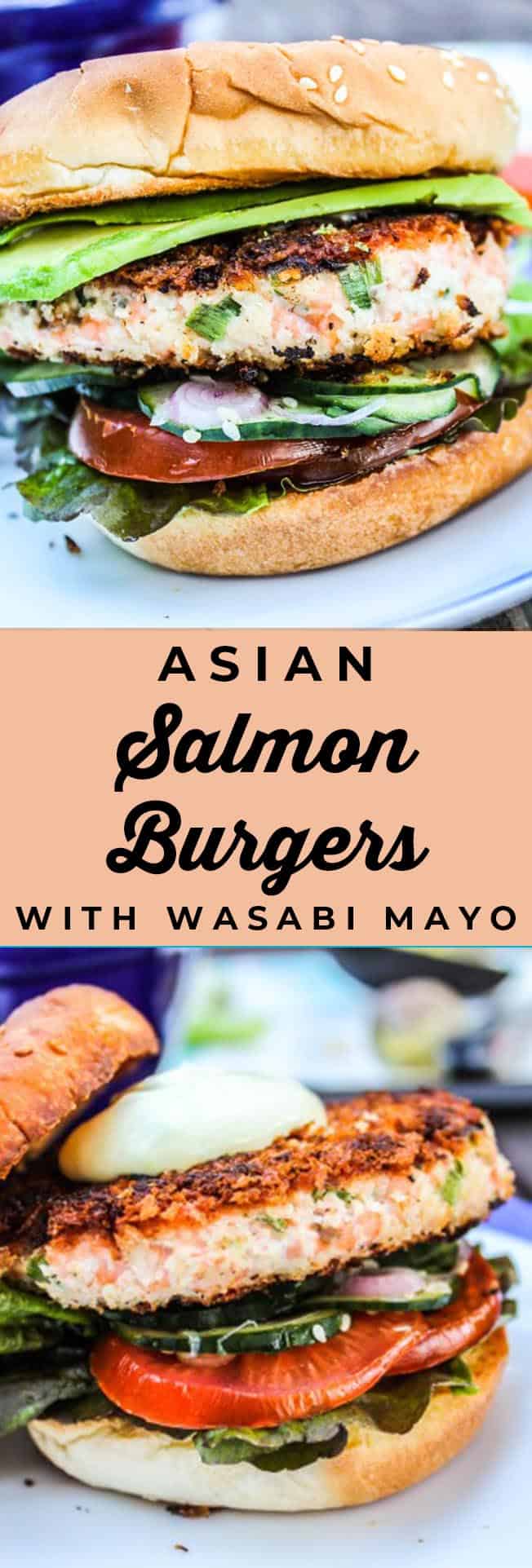 Asian Salmon Burgers