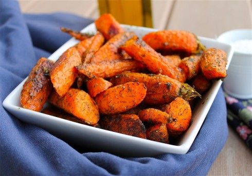 Roasted Carrots with Dill - 92