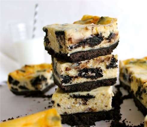 Oreo Cheesecake Bars