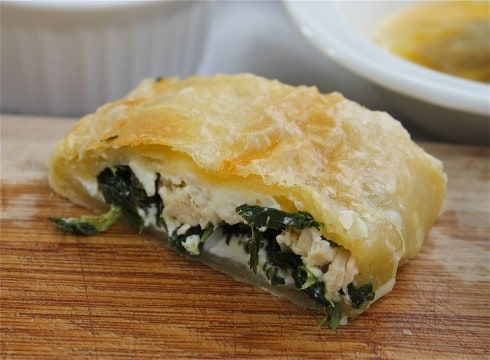 Greek Spinach Feta Chicken Pockets - 82