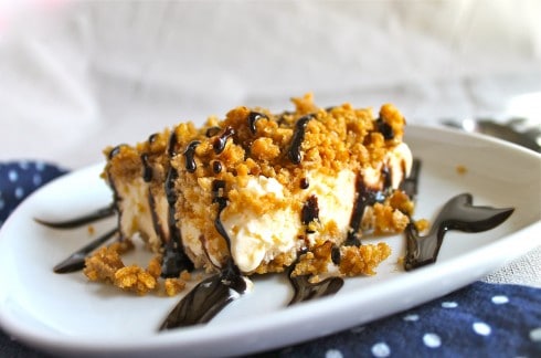 Krispie Ice Cream Squares