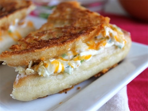 Breakfast Grilled Cheese Sandwich - Dad With A Pan