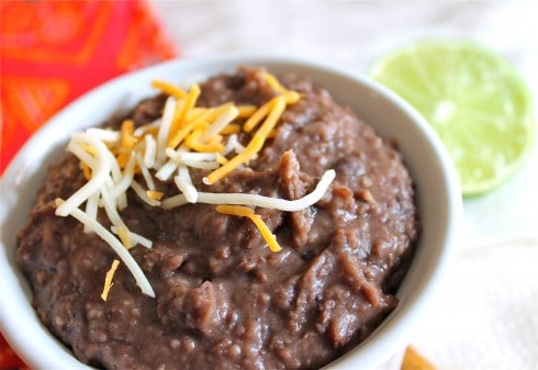 Slow Cooker Refried Beans