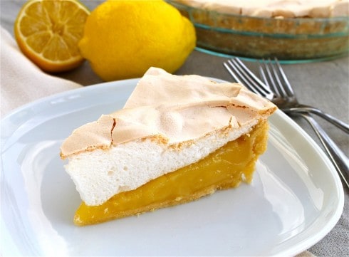 Lemon Meringue Pie for Lemon Lovers from TheFoodCharlatan.com