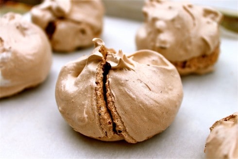 Chewy Chocolate Meringues from TheFoodCharlatan.com