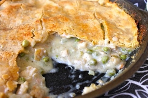 One Skillet Chicken Pot Pie - 48