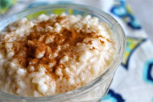 Vanilla Coconut Rice Pudding from The Food Charlatan