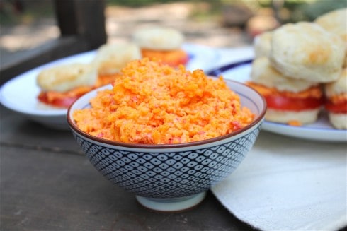 Pimiento Cheese  Tomato  and Biscuit Sandwiches - 89