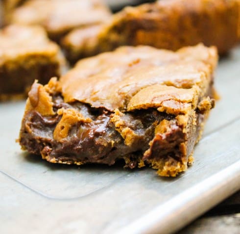 Browned Butter Blondies from TheFoodCharlatan.com