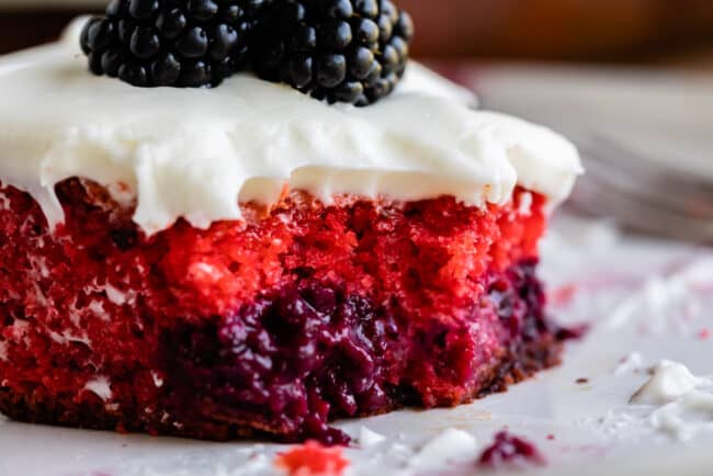 how to make blackberry cake