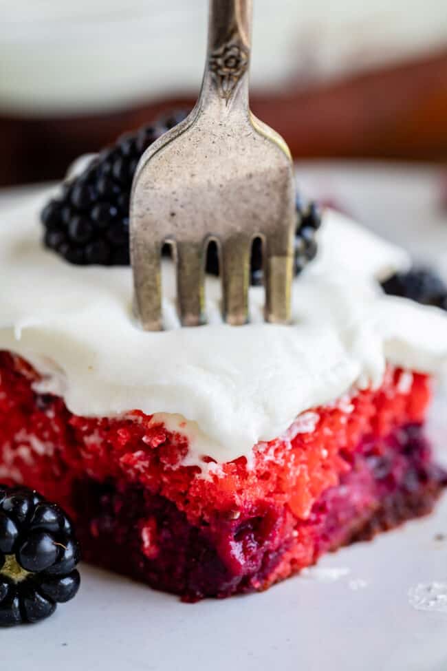 how to make blackberry cake