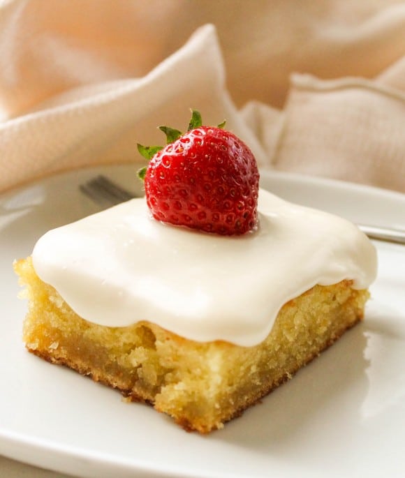 Almond Sheet Cake