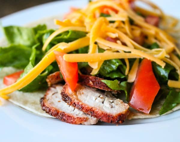 Barbeque Pork Tenderloin Wraps The Food Charlatan