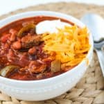Chipotle Chili with Steak from TheFoodCharlatan.com