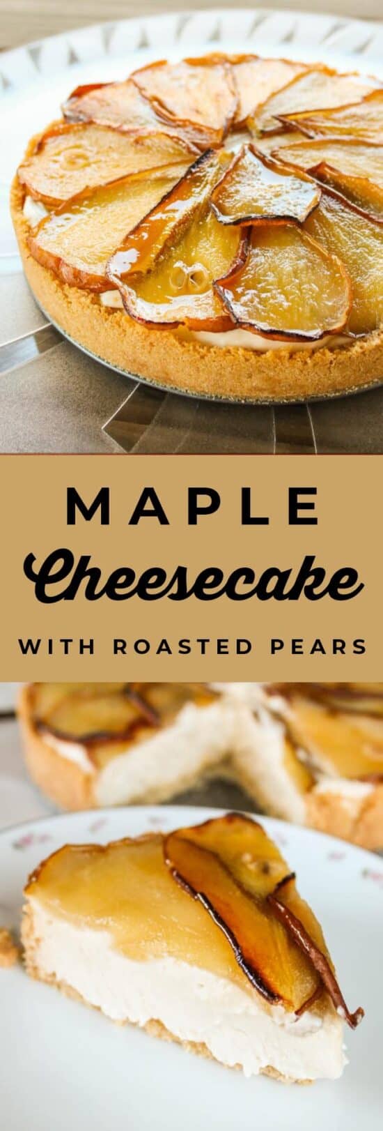 maple cheesecake