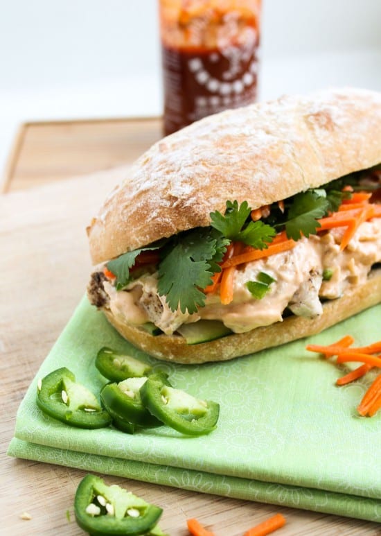 Leftover Turkey Asian Sandwich (Turkey Banh Mi)