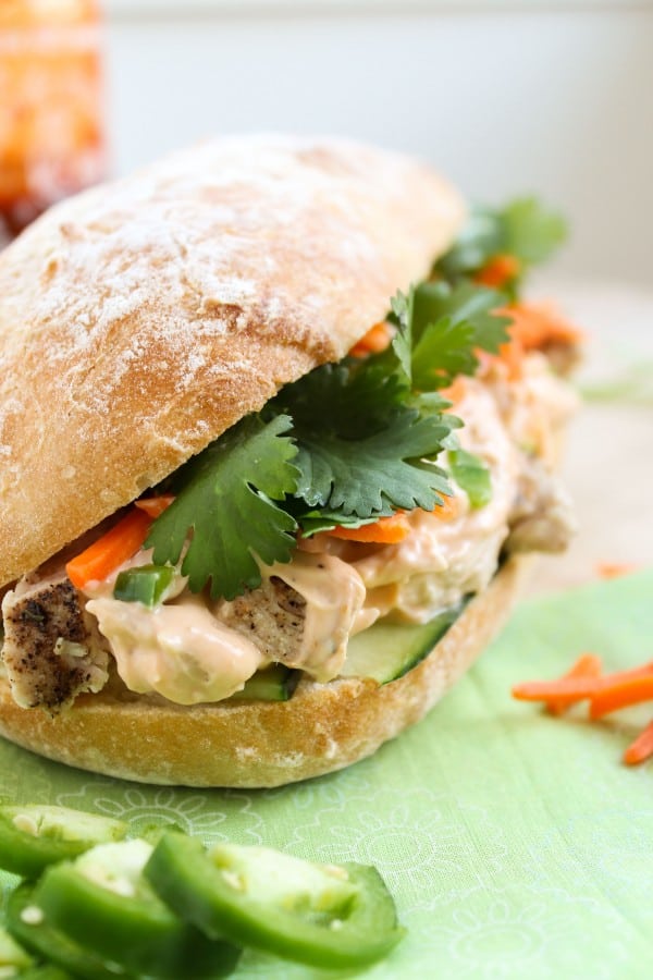 Leftover Turkey Asian Sandwich (Turkey Banh Mi)