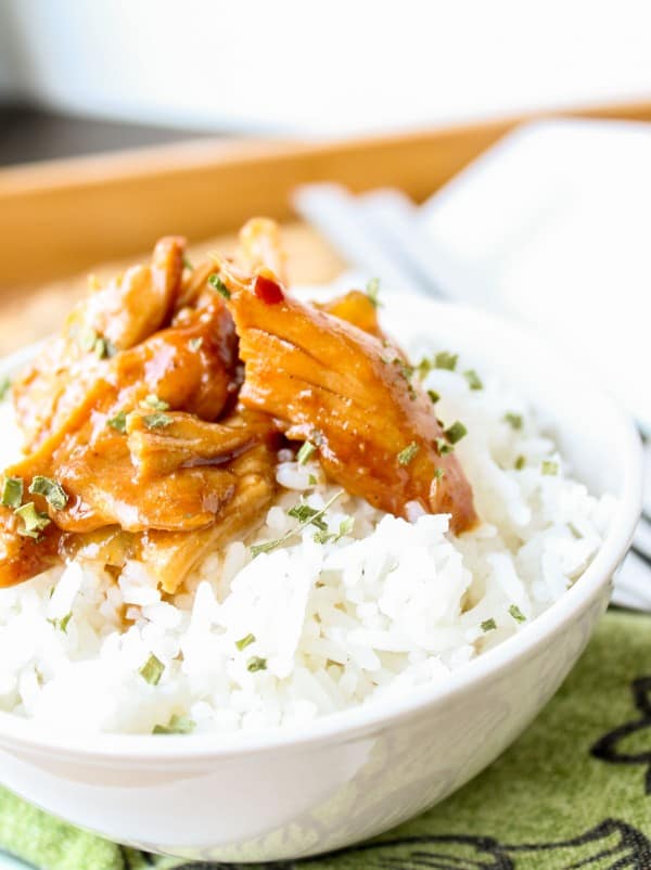 Teriyaki Chicken Rice Bowls  Slow Cooker  - 85