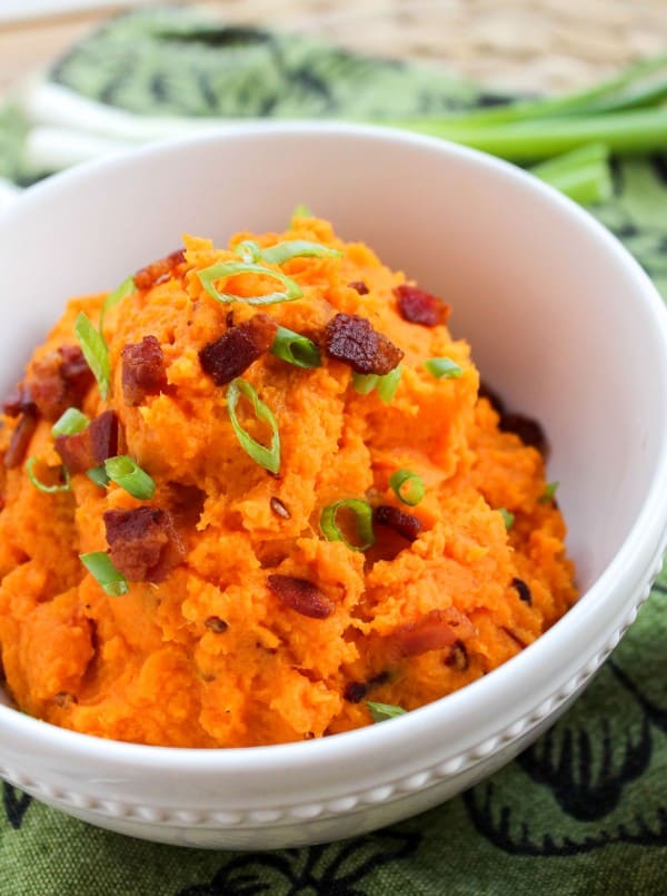 Chipotle Sweet Potatoes with Bacon - 49