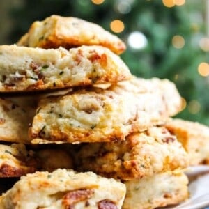 Bacon White Cheddar Scones