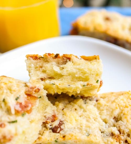 Bacon White Cheddar Scones