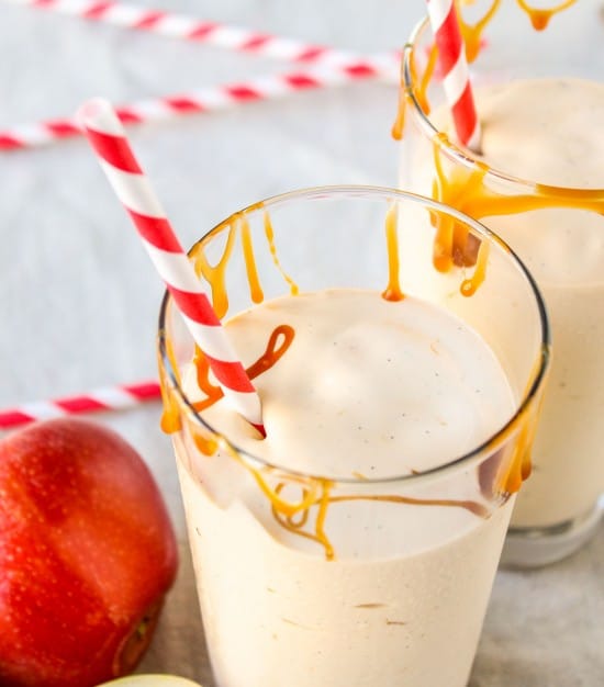 Caramel Apple Cider Reduction Shake