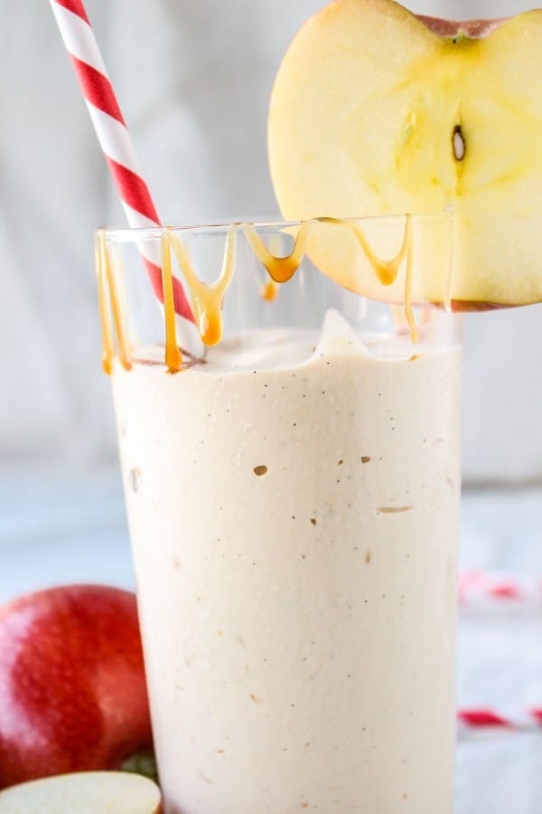 Caramel Apple Cider Reduction Shake from TheFoodCharlatan.com