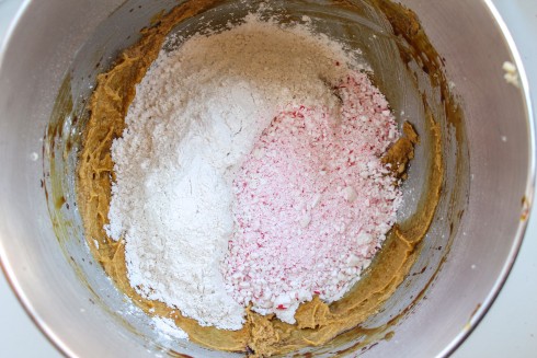 Candy Lasses (Molasses Cookies with Peppermint)