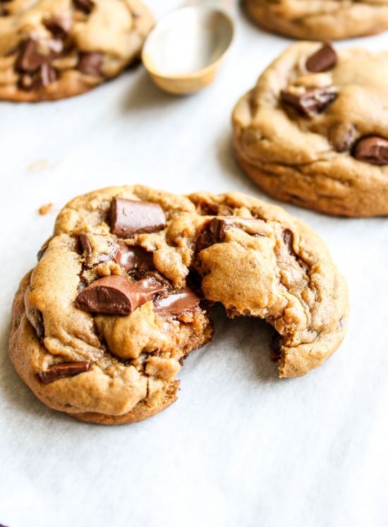 Chocolate Chunk Gingerbread Cookies